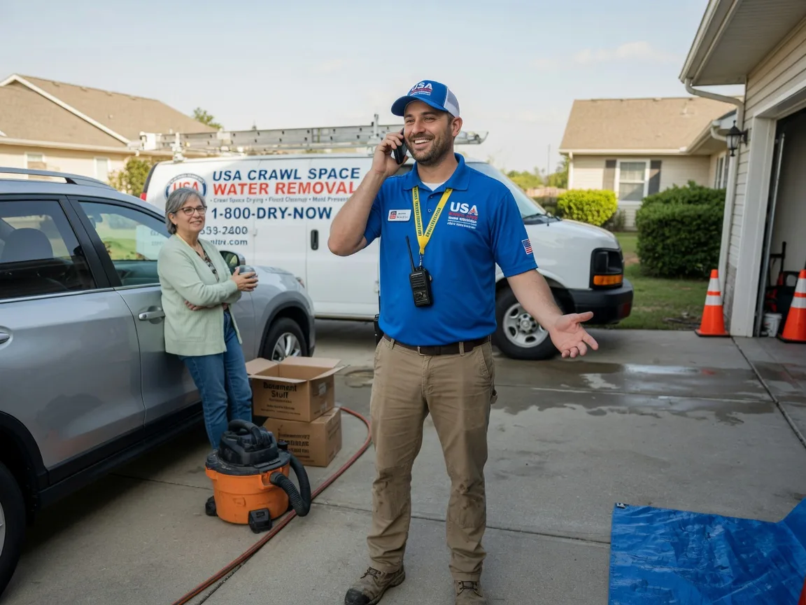 Crawl Space Water Removal Moulton, IA FAQs